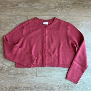 Wilfred Sicily Cardigan in Rosy Red